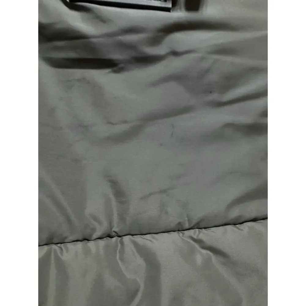 Bluzen Parachute Nylon Soft Backpack Olive Large Zipper Pockets